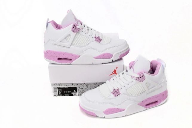Kicktheory 4 Pink Retro CT8527-116 Jordan White 0728